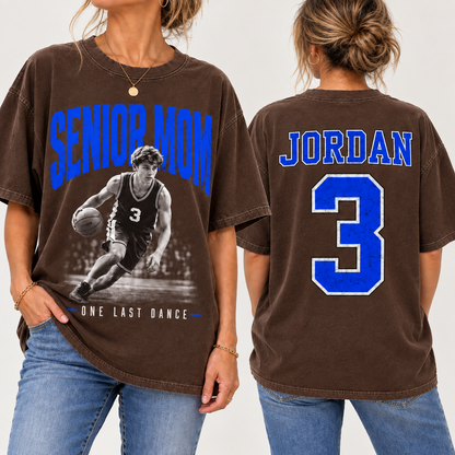 Custom Photo Senior Football Mom