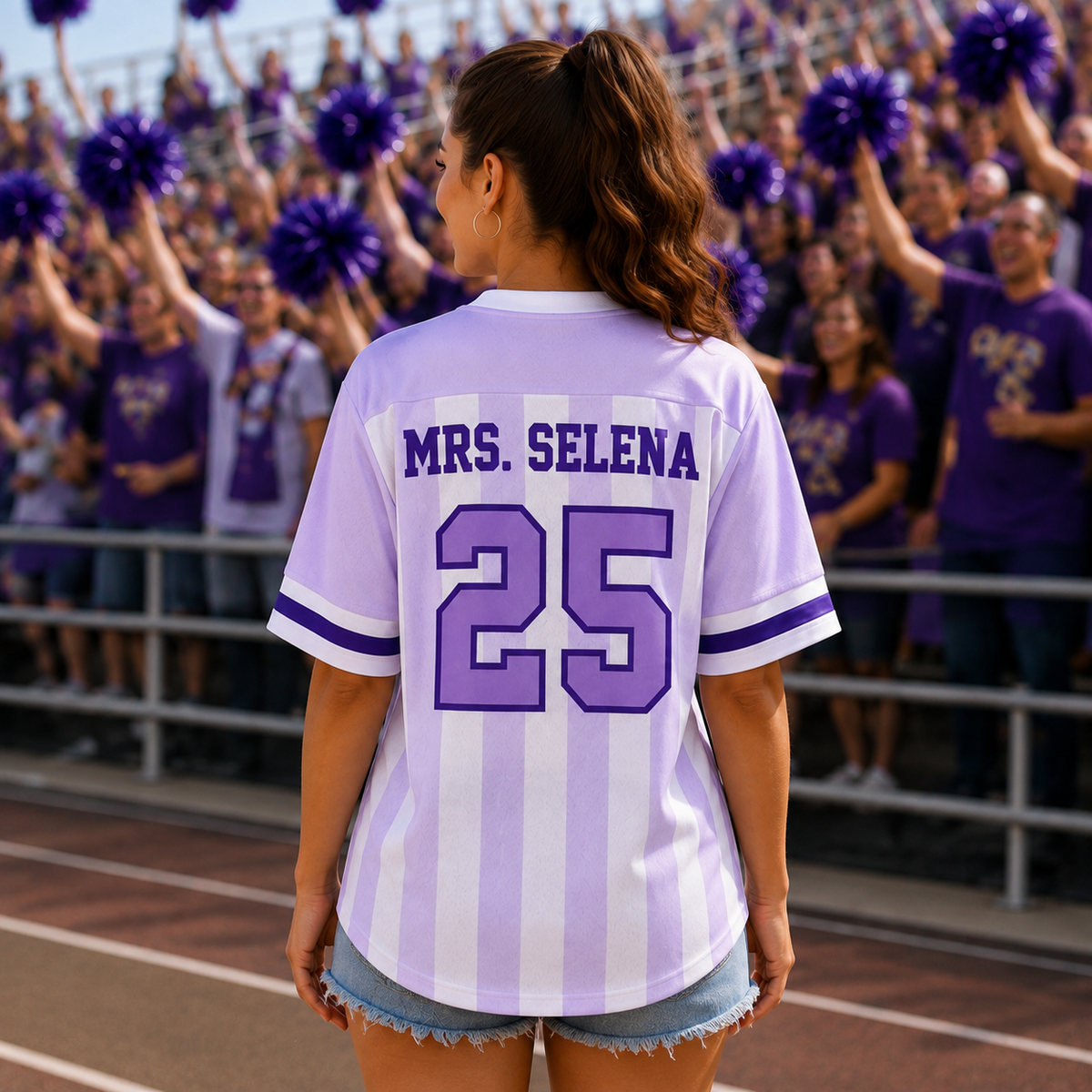 Custom Mascot  Game Day Mesh Jersey