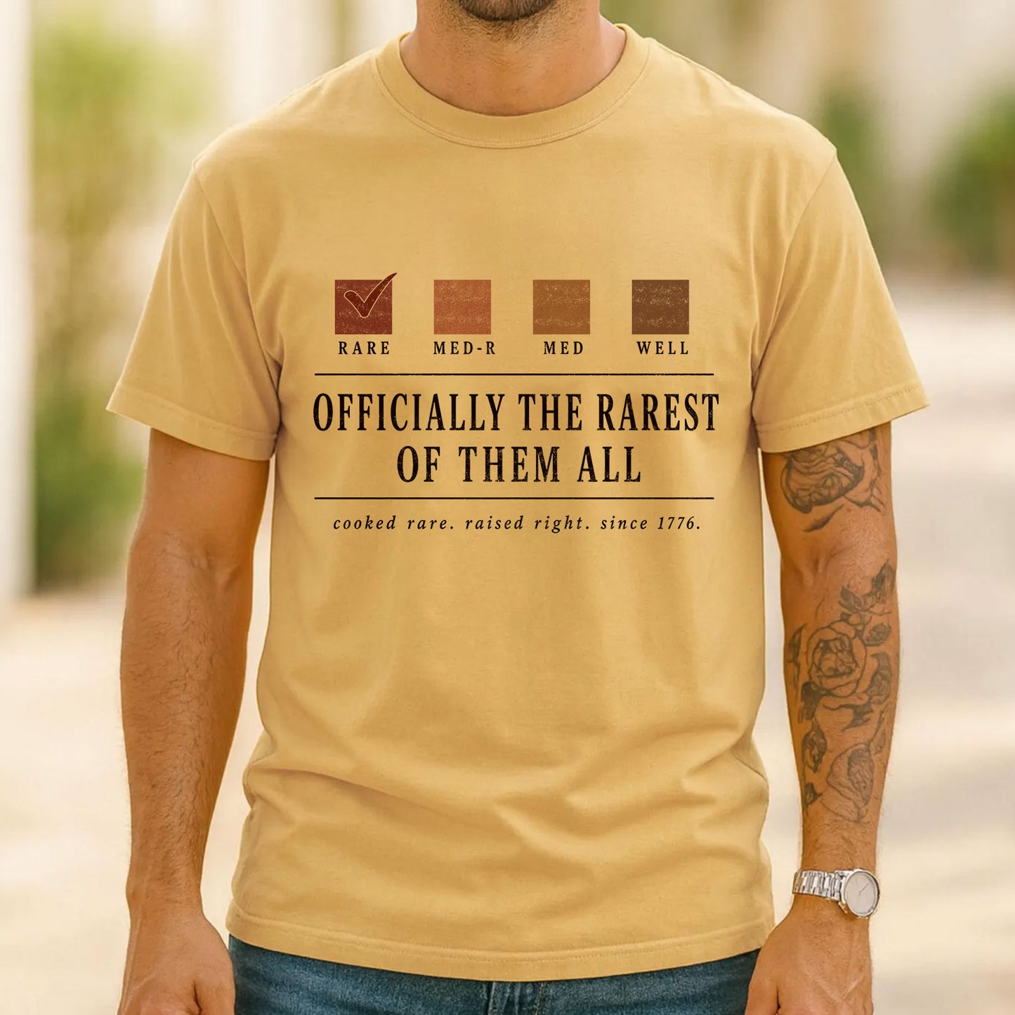 OFFICIALLY THE RAREST OF THEM ALL, America Semiquincentennial Comfort Colors Shirt