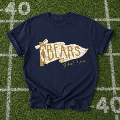 Custom Football Pennant Shirt