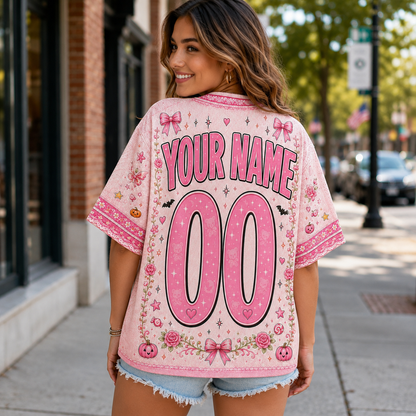 Custom Halloween October  Mesh Jersey