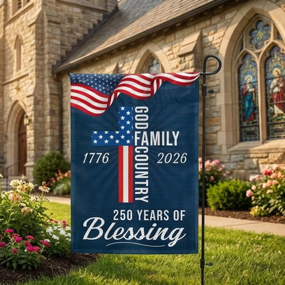 American Patriotic Flag, 250 Years of Blessing God