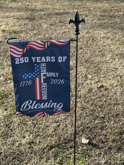 American Patriotic Flag, 250 Years of Blessing God