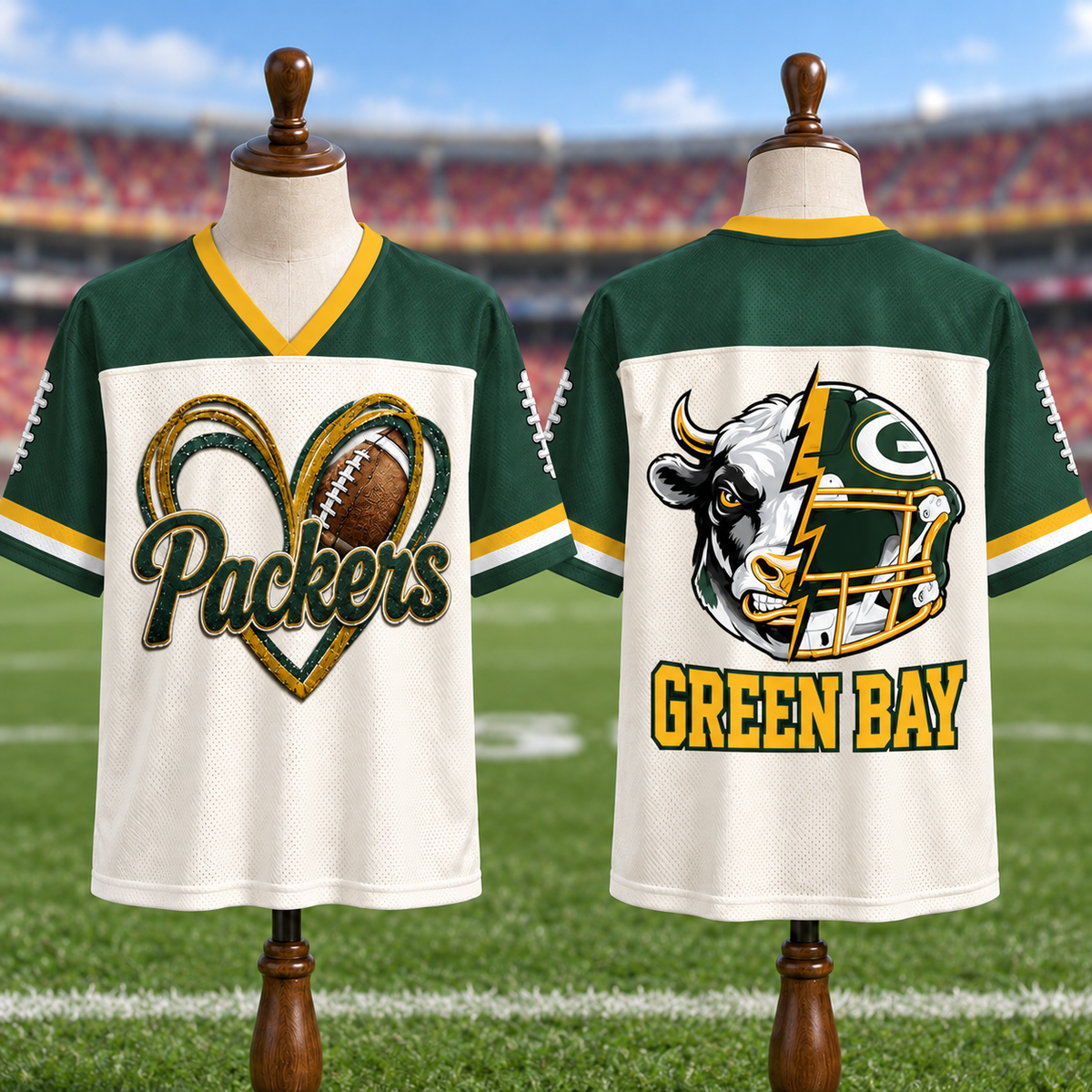 American Mascots Football Mesh Jersey