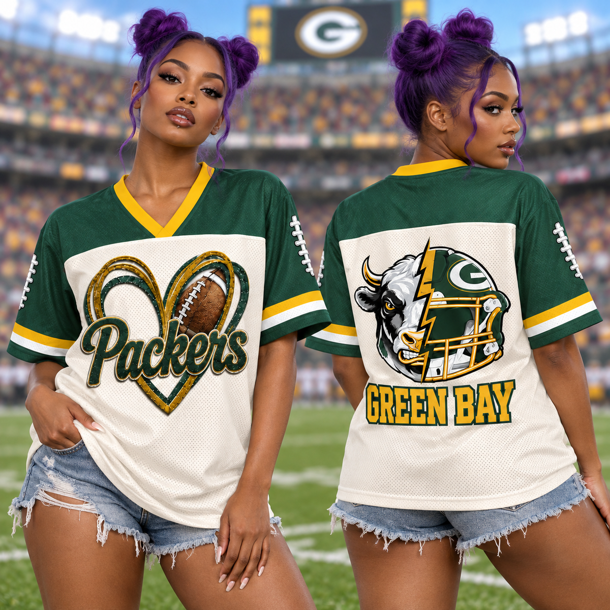 American Mascots Football Mesh Jersey