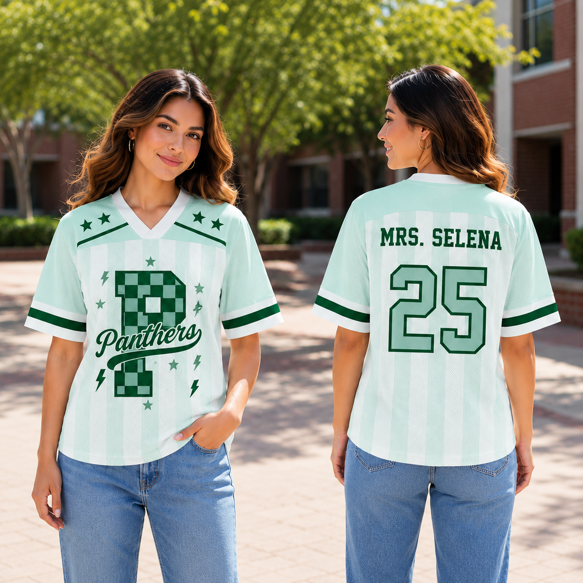 Custom Mascot  Game Day Mesh Jersey