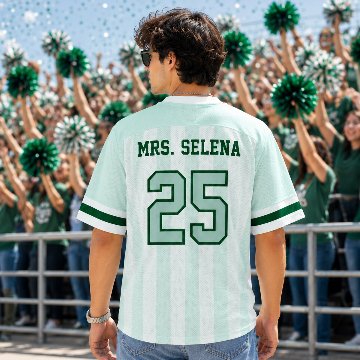 Custom Mascot  Game Day Mesh Jersey
