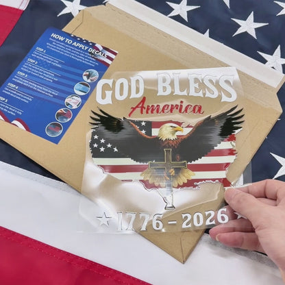 🔥 LIMITED TIME OFFER – 250th Anniversary Decal, United States Of America Eagle Patriotic