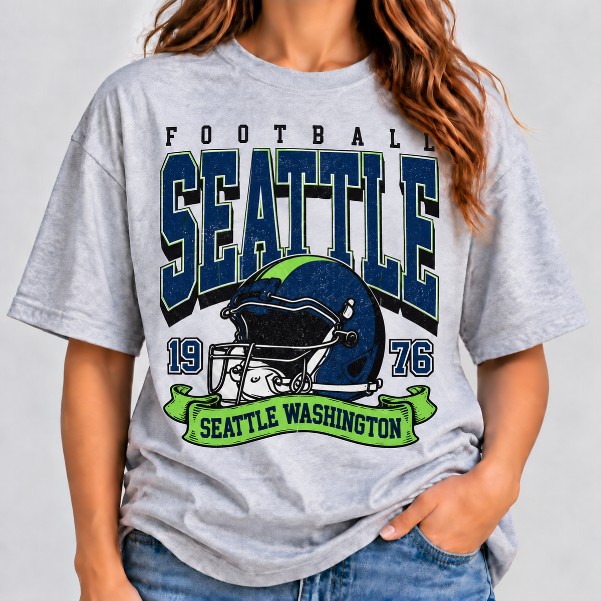 Vintage Football Helmet Graphic T-Shirt – Retro Game Day Team Tee