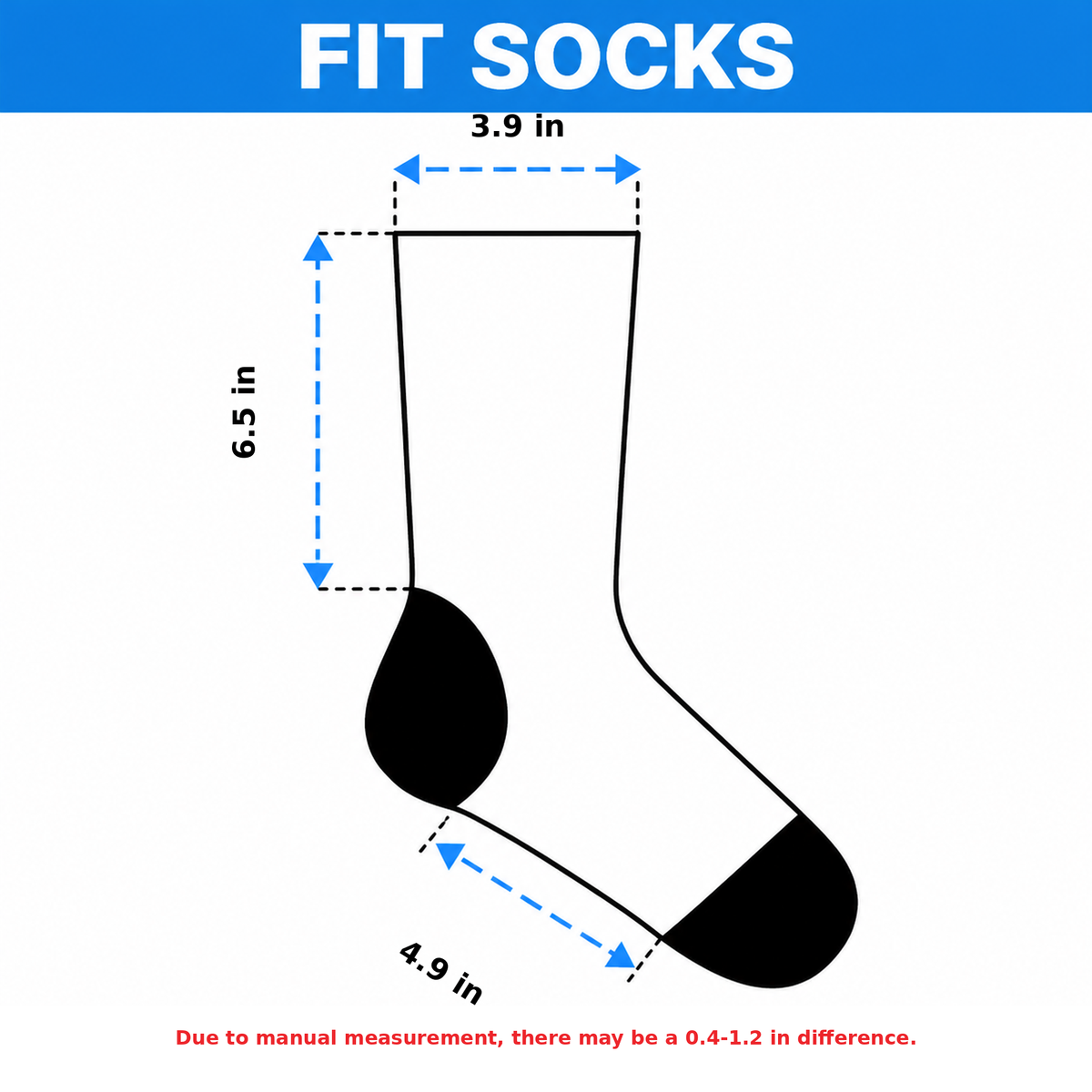 Custom Football Crew Socks - Personalized Christmas Birthday Football Gifts For Football Lovers