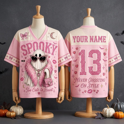 Custom Halloween Spooky Mesh Jersey