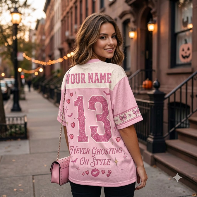 Custom Halloween Spooky Mesh Jersey