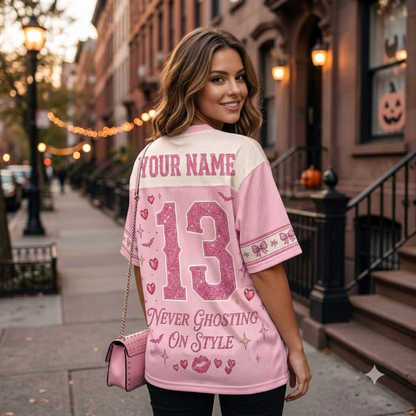 Custom Halloween Spooky Mesh Jersey