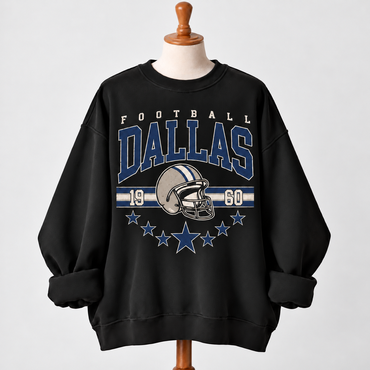 Vintage 90s All Team Football Sweatshirt  - Classic Sportswear for Football Lovers