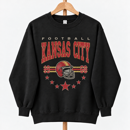 Vintage 90s All Team Football Sweatshirt  - Classic Sportswear for Football Lovers