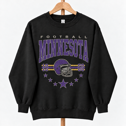 Vintage 90s All Team Football Sweatshirt  - Classic Sportswear for Football Lovers