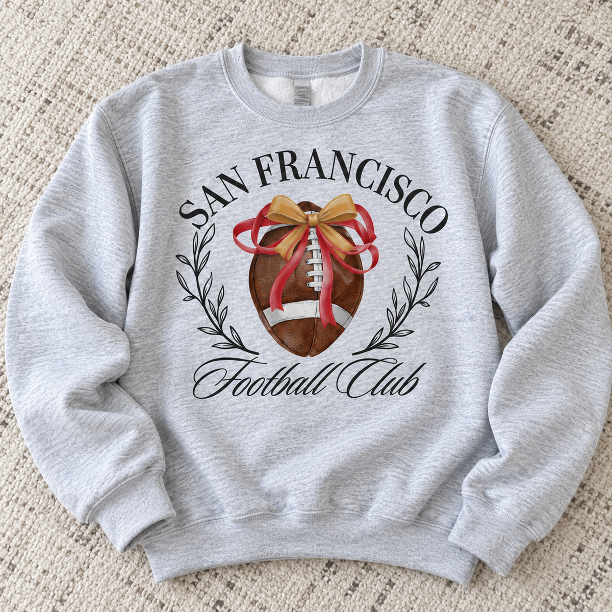 Sanfrancisco Football Sweatshirt Girly - Classic Sportswear for Football Lovers