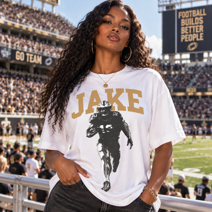 Custom Football Player Game Day Shirt