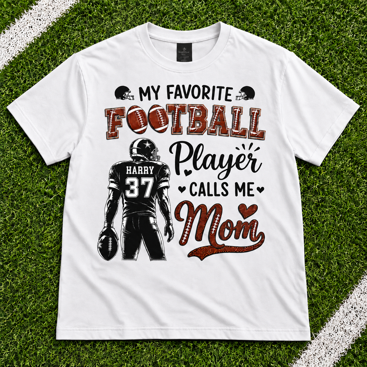 Custom Proud Mom Game Day Shirt