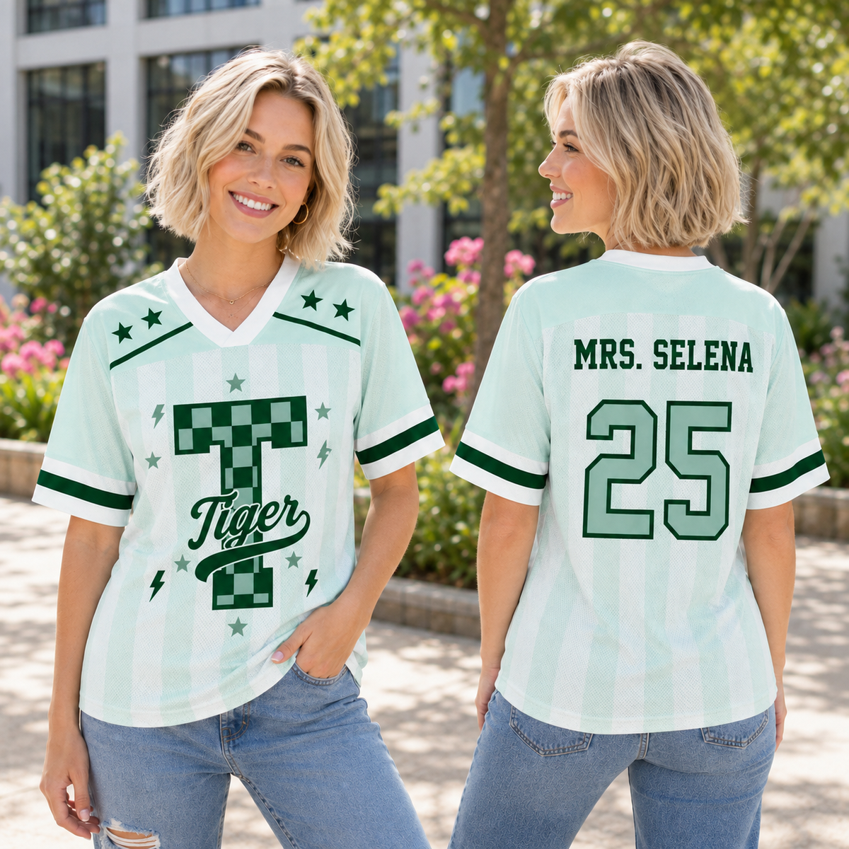 Custom Mascot  Game Day Mesh Jersey