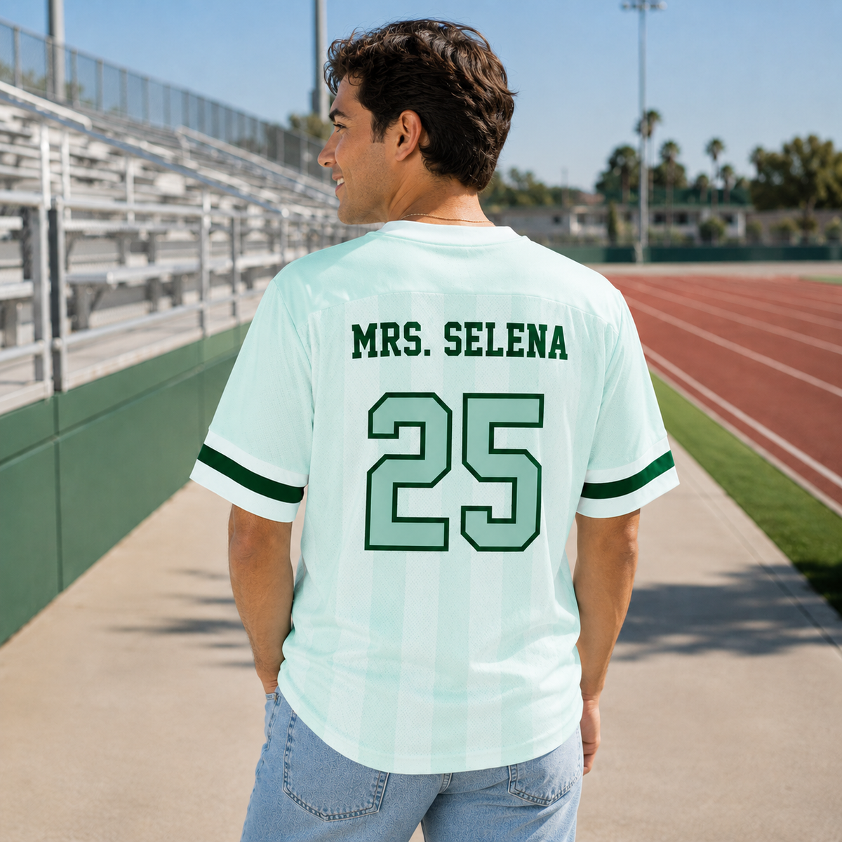 Custom Mascot  Game Day Mesh Jersey
