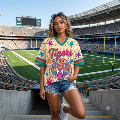 Custom Mascot Team Spirit Game Day Mesh Jersey