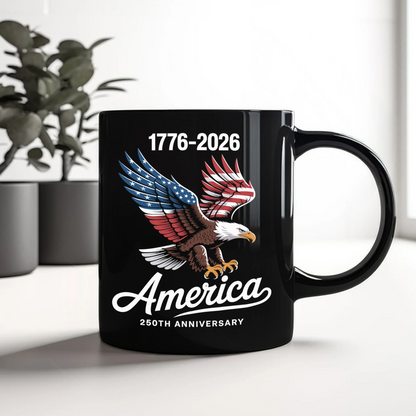 Celebrate 250 Years of America USA Anniversary 1776-2026