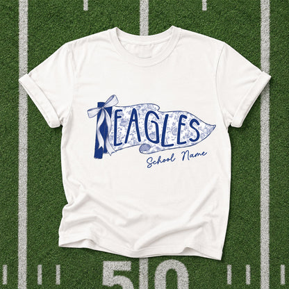 Custom Football Pennant Shirt