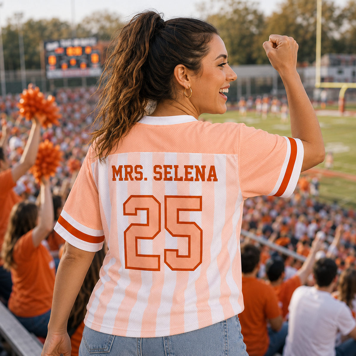 Custom Mascot  Game Day Mesh Jersey