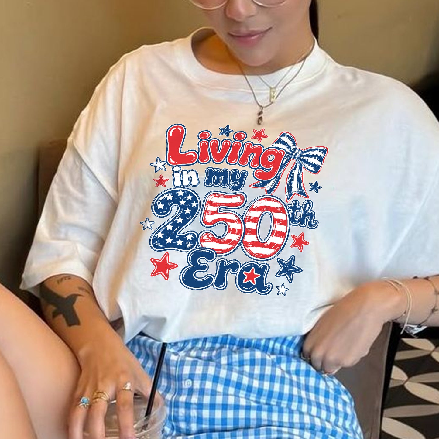 Living in my 250th ERA, America Semiquincentennial Shirt