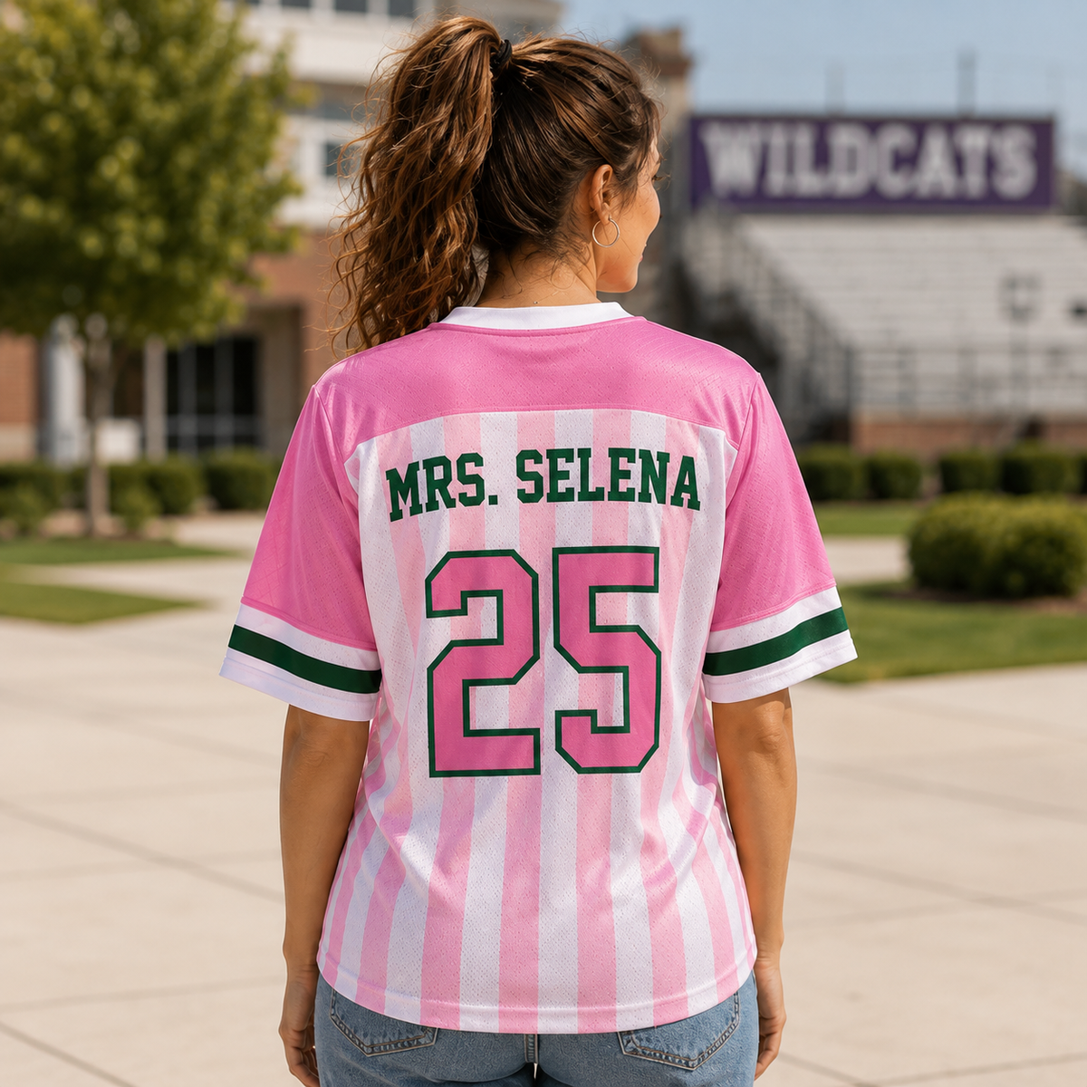 Custom Mascot  Game Day Mesh Jersey