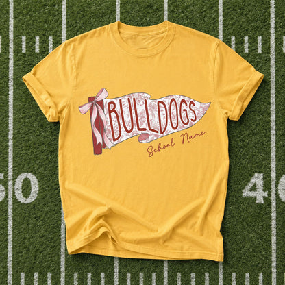 Custom Football Pennant Shirt