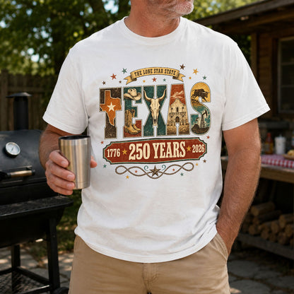 Texas Symbol, America Semiquincentennial Comfort Colors Shirt